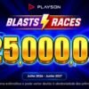 Um prêmio total de €25M é o destaque da mais recente promoção BLASTS & RACES da Playson.